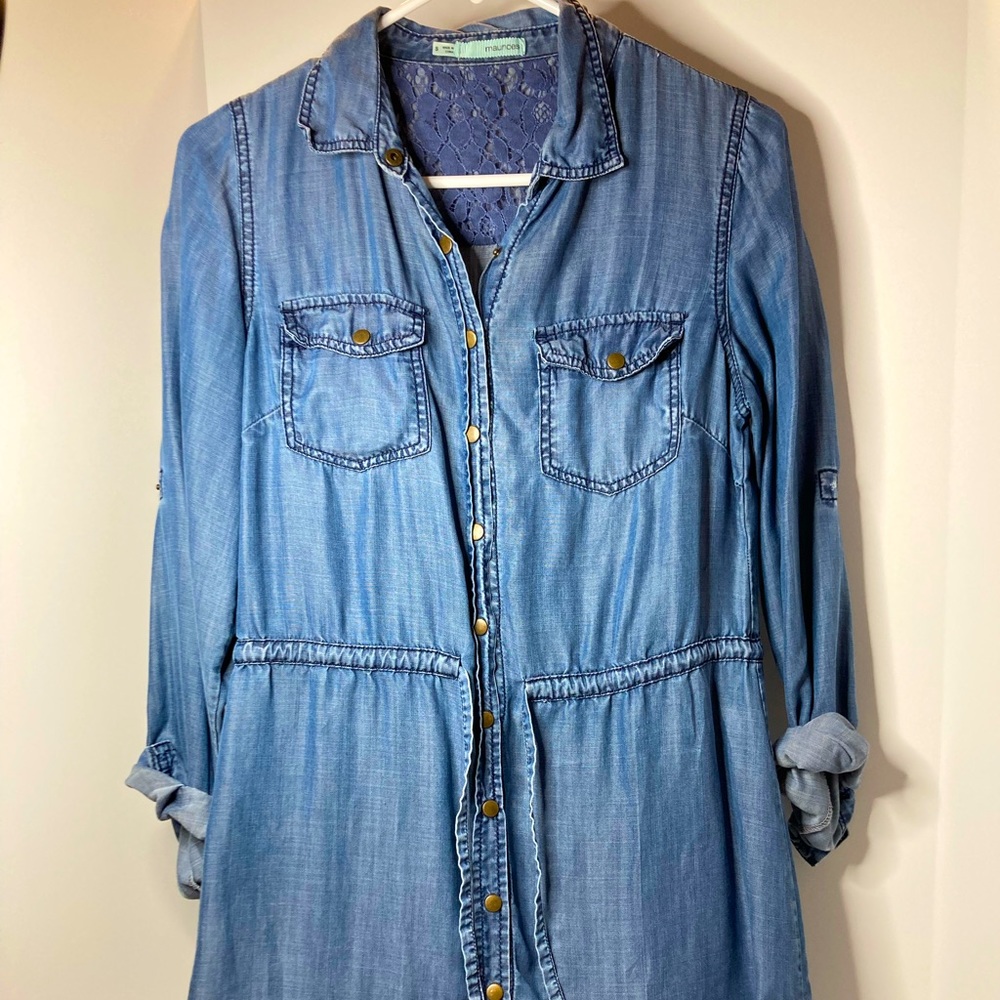 Maurice’s Chambray Button-Up Dress